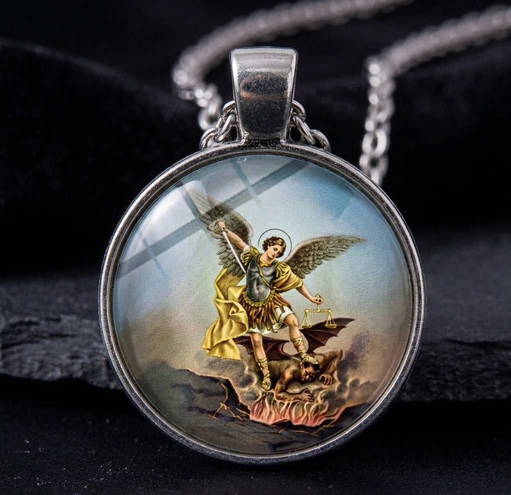 Sacred Glass Pendant Necklace