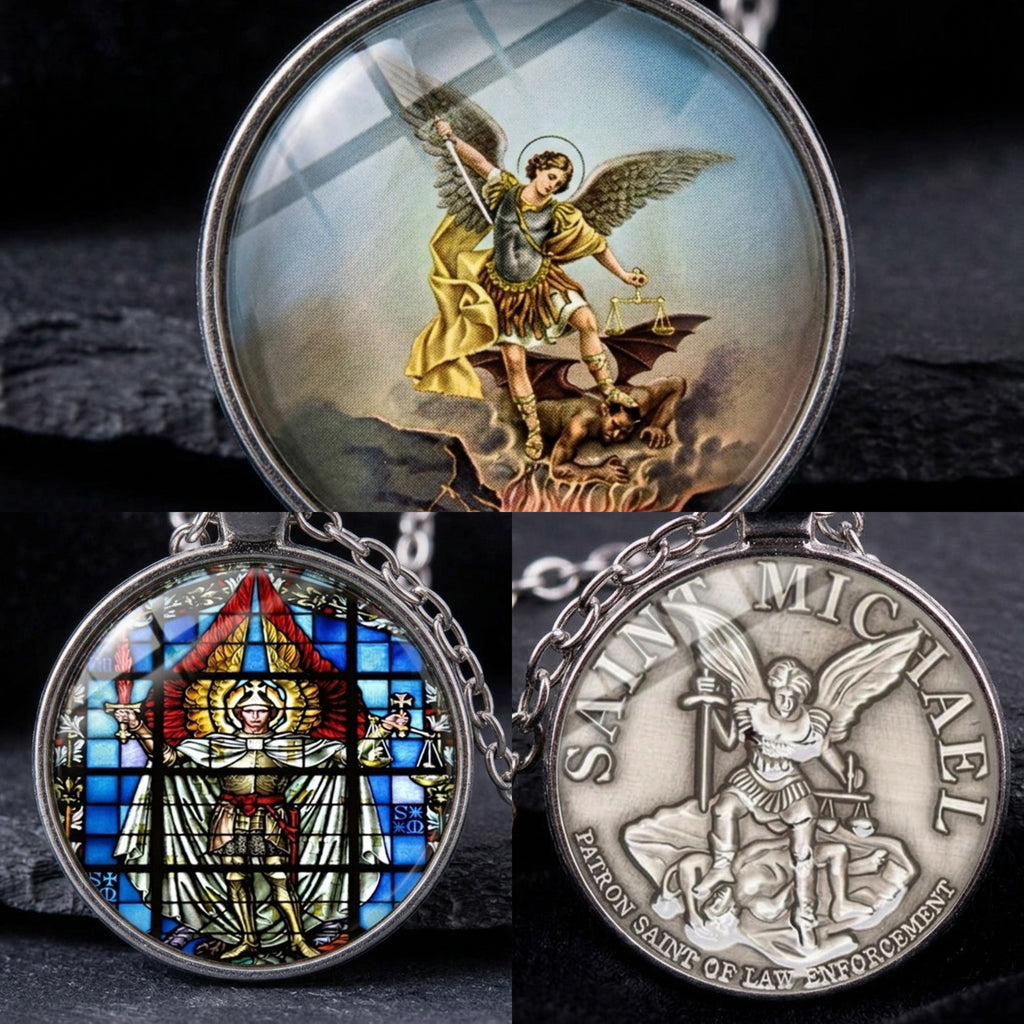 Sacred Glass Pendant Necklace